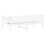 Schlafsofa aus massivem weißem Kiefernholz, 80 x 200 cm von , Betten und Lattenroste - Ref: Foro24-842867, Preis: 124,50 €, R...