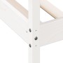 Solid white pine wood sofa bed 80x200 cm by , Beds and slatted bases - Ref: Foro24-842867, Price: 124,50 €, Discount: %