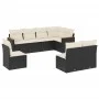 Set de sofás de jardín 8 piezas y cojines ratán sintético negro de , Conjuntos de jardín - Ref: Foro24-3258444, Precio: 458,1...