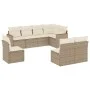 Garden sofa set with beige cushions 8 pcs PE rattan by , Garden sets - Ref: Foro24-3258446, Price: 537,06 €, Discount: %