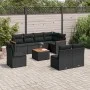 8-piece garden sofa set with black synthetic rattan cushions by , Garden sets - Ref: Foro24-3258450, Price: 546,70 €, Discoun...