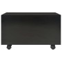 Mesa de centro madera de ingeniería negro brillante 60x60x35cm de vidaXL, Mesas de centro - Ref: Foro24-283722, Precio: 55,54...