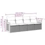 Garden sofa set with 4-piece synthetic rattan beige cushions by , Garden sets - Ref: Foro24-3259854, Price: 278,70 €, Discoun...