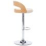 Küchenhocker 2 Stück Kunstleder gebogenes Holz creme von vidaXL, Küchenhocker - Ref: Foro24-283147, Preis: 265,55 €, Rabatt: %