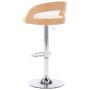 Küchenhocker 2 Stück Kunstleder gebogenes Holz creme von vidaXL, Küchenhocker - Ref: Foro24-283147, Preis: 265,55 €, Rabatt: %