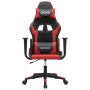 Schwarz-roter Gaming-Stuhl aus Kunstleder von , Gaming-Stühle - Ref: Foro24-3143688, Preis: 117,62 €, Rabatt: %