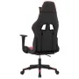 Schwarz-roter Gaming-Stuhl aus Kunstleder von , Gaming-Stühle - Ref: Foro24-3143688, Preis: 116,54 €, Rabatt: %