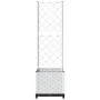 Pflanzgefäß mit weißem PP-Gitter 40x40x136 cm von , Töpfe und Pflanzgefäße - Ref: Foro24-153280, Preis: 54,68 €, Rabatt: %