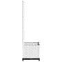 Pflanzgefäß mit weißem PP-Gitter 40x40x136 cm von , Töpfe und Pflanzgefäße - Ref: Foro24-153280, Preis: 54,68 €, Rabatt: %