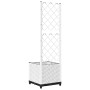 Pflanzgefäß mit weißem PP-Gitter 40x40x136 cm von , Töpfe und Pflanzgefäße - Ref: Foro24-153280, Preis: 58,49 €, Rabatt: %