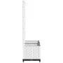 Planter with white PP trellis 80x40x136 cm by , Pots and planters - Ref: Foro24-153282, Price: 74,00 €, Discount: %