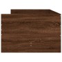 Estructura de cama con cajones roble marrón 90x190 cm de , Camas y somieres - Ref: Foro24-3207356, Precio: 166,77 €