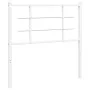 Kopfteil aus weißem Metall, 100 cm von , Kopf- und Fußteile - Ref: Foro24-355639, Preis: 23,98 €, Rabatt: %