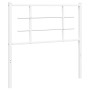 Kopfteil aus weißem Metall, 100 cm von , Kopf- und Fußteile - Ref: Foro24-355639, Preis: 24,33 €, Rabatt: %