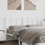 Kopfteil aus weißem Metall, 160 cm von , Kopf- und Fußteile - Ref: Foro24-355645, Preis: 36,05 €, Rabatt: %