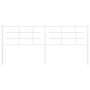 Cabecero de metal blanco 193 cm de , Cabeceros y pies de cama - Ref: Foro24-355647, Precio: 34,29 €, Descuento: %