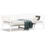 Schlafsofa aus massivem weißem Kiefernholz, 90 x 190 cm von , Betten und Lattenroste - Ref: Foro24-842879, Preis: 128,36 €, R...