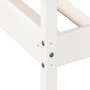 Sofá cama madera maciza de pino blanco 90x190 cm de , Camas y somieres - Ref: Foro24-842879, Precio: 123,82 €, Descuento: %