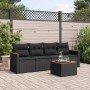 5-piece garden furniture set and black synthetic rattan cushions by , Garden sets - Ref: Foro24-3258177, Price: 334,06 €, Dis...