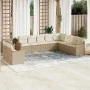 Garden sofa set with beige cushions 10 pieces synthetic rattan by , Garden sets - Ref: Foro24-3258516, Price: 701,21 €, Disco...