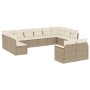 12-teiliges Gartensofa-Set und braune synthetische Rattankissen von , Gartensets - Ref: Foro24-3258845, Preis: 829,25 €, Raba...