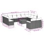 Gartensofa-Set mit Kissen, 13-teilig, beiges synthetisches Rattan von , Gartensets - Ref: Foro24-3258853, Preis: 825,44 €, Ra...