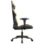 Schwarz-goldener Gaming-Stuhl aus Kunstleder von , Gaming-Stühle - Ref: Foro24-3143667, Preis: 116,84 €, Rabatt: %