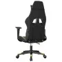 Schwarz-goldener Gaming-Stuhl aus Kunstleder von , Gaming-Stühle - Ref: Foro24-3143667, Preis: 115,06 €, Rabatt: %