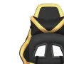Silla gaming cuero sintético negro y dorado de , Sillones para videojuegos - Ref: Foro24-3143667, Precio: 114,57 €, Descuento: %