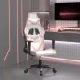 Weißer und rosafarbener Gaming-Stuhl aus Kunstleder von , Gaming-Stühle - Ref: Foro24-3143673, Preis: 114,95 €, Rabatt: %