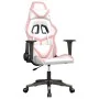 Weißer und rosafarbener Gaming-Stuhl aus Kunstleder von , Gaming-Stühle - Ref: Foro24-3143673, Preis: 114,95 €, Rabatt: %