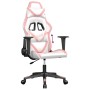 Silla gaming cuero sintético blanco y rosa de , Sillones para videojuegos - Ref: Foro24-3143673, Precio: 116,72 €, Descuento: %