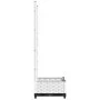 Weißer Gitter-Pflanzkasten aus PP, 40 x 40 x 121,5 cm von , Töpfe und Pflanzgefäße - Ref: Foro24-153279, Preis: 42,77 €, Raba...