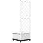 Weißer Gitter-Pflanzkasten aus PP, 40 x 40 x 121,5 cm von , Töpfe und Pflanzgefäße - Ref: Foro24-153279, Preis: 42,77 €, Raba...