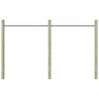 Gymnastikstangen 2 Stück 125 cm roter Stahl von , Strukturen für Spiele im Freien - Ref: Foro24-93199, Preis: 49,36 €, Rabatt: %