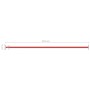 Gymnastikstangen 2 Stück 125 cm roter Stahl von , Strukturen für Spiele im Freien - Ref: Foro24-93199, Preis: 49,36 €, Rabatt: %