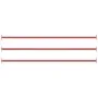 Turnstangen 3 Stück 125 cm roter Stahl von , Strukturen für Spiele im Freien - Ref: Foro24-93200, Preis: 48,15 €, Rabatt: %