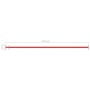 Turnstangen 3 Stück 125 cm roter Stahl von , Strukturen für Spiele im Freien - Ref: Foro24-93200, Preis: 57,21 €, Rabatt: %