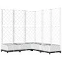 Jardinera con enrejado PP blanco 120x120x121,5 cm by , Pots and planters - Ref: Foro24-153287, Price: 119,02 €, Discount: %