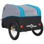 Fahrradanhänger aus schwarzem und blauem Eisen, 30 kg. von , Fahrradanhänger - Ref: Foro24-94121, Preis: 85,29 €, Rabatt: %