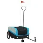 Remolque para bicicleta hierro negro y azul 45 kg de , Remolques para bicicletas - Ref: Foro24-94072, Precio: 90,04 €, Descue...