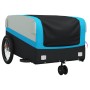 Fahrradanhänger aus schwarzem und blauem Eisen, 45 kg. von , Fahrradanhänger - Ref: Foro24-94072, Preis: 91,42 €, Rabatt: %