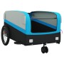 Fahrradanhänger aus schwarzem und blauem Eisen, 45 kg. von , Fahrradanhänger - Ref: Foro24-94072, Preis: 91,42 €, Rabatt: %