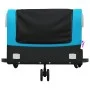 Remolque para bicicleta hierro negro y azul 45 kg de , Remolques para bicicletas - Ref: Foro24-94072, Precio: 90,04 €, Descue...
