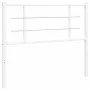 Kopfteil aus weißem Metall, 107 cm von , Kopf- und Fußteile - Ref: Foro24-355640, Preis: 23,89 €, Rabatt: %