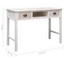Wooden console table 110x45x76 cm by vidaXL, Side tables - Ref: Foro24-284160, Price: 105,40 €, Discount: %
