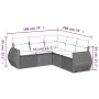 Juego de sofás jardín con cojines 5 pzas ratán sintético beige by , Garden sets - Ref: Foro24-3253685, Price: 404,04 €, Disco...