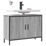 Armario lavabo baño madera ingeniería gris Sonoma 80x30x60 cm de , Tocadores - Ref: Foro24-842454, Precio: 62,22 €, Descuento: %