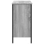 Bathroom vanity cabinet in gray Sonoma engineered wood, 80x30x60 cm. by , Dressing tables - Ref: Foro24-842454, Price: 62,22 ...
