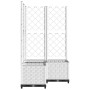 Pflanzgefäß mit weißem PP-Gitter 80x80x136 cm von , Töpfe und Pflanzgefäße - Ref: Foro24-153286, Preis: 120,70 €, Rabatt: %
